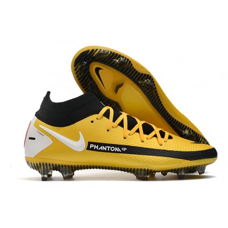 Nike Nuovo Phantom GT Elite Dynamic Fit FG Giallo Nero Bianco
