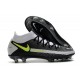 Scarpe calcio Nike Phantom GT Elite DF FG Nero Grigio Verde