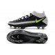 Scarpe calcio Nike Phantom GT Elite DF FG Nero Grigio Verde