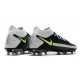 Scarpe calcio Nike Phantom GT Elite DF FG Nero Grigio Verde