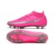Scarpe calcio Nike Phantom GT Elite DF FG Rosa Argento