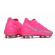 Scarpe calcio Nike Phantom GT Elite DF FG Rosa Argento