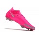Scarpe calcio Nike Phantom GT Elite DF FG Rosa Argento