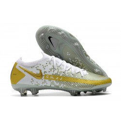 Nike Phantom GT Elite FG 2021 Scarpa da Calcio Bianco Oro