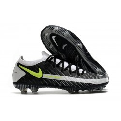 Scarpe Nike Phantom GT Elite FG Uomo - Nero Giallo Grigio