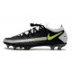 Scarpe Nike Phantom GT Elite FG Uomo - Nero Giallo Grigio
