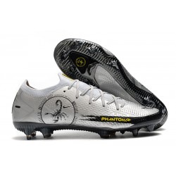Nike Phantom GT Scorpion Elite FG 2021 Scarpa da Calcio Argento Nero