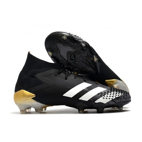 adidas Predator Mutator 20.1 FG Nuovo Nero Core Bianco Oro Metallico
