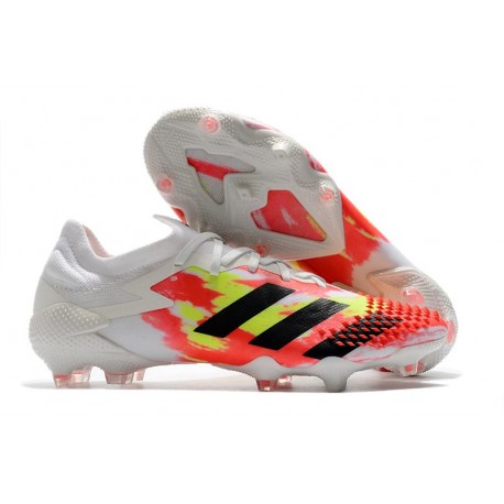 adidas Predator Mutator 20.1 Low FG Bianco Nero Core Pop