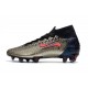 Scarpa Nike Mercurial Superfly VII Elite FG Argento Blu Rosso
