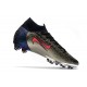 Scarpa Nike Mercurial Superfly VII Elite FG Argento Blu Rosso