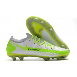 Nike Phantom GT Elite FG 2021 Scarpa da Calcio Bianco Verde