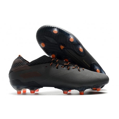 adidas Nemeziz 19.1 FG Scarpe Calcio Nero Core Arancione Signal