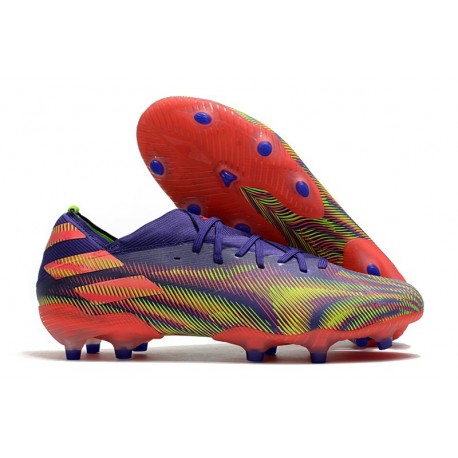 adidas Nemeziz 19.1 FG Inchiostro Energy Rosa Signal Verde Signal
