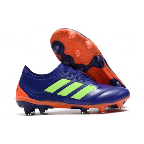 Scarpa da Calcio adidas Copa 19.1 FG Uomo - Viola Verde Arancio