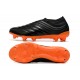 Scarpa adidas Copa 20+ FG da Uomo - Nero Arancio