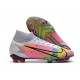 Nike Mercurial Superfly 8 Elite FG ACC Dragonfly - Vit Silver Mörklila