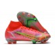  Nike Mercurial Superfly 8 Elite FG Cremisi Vivace Argento Metallico