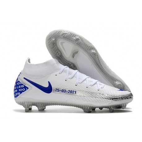 Nike Nuovo Phantom GT Elite Dynamic Fit FG Bianco Blu