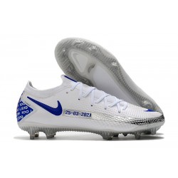 Nike Phantom GT Elite FG 2021 Scarpa da Calcio Bianco Blu