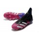 adidas Predator Freak+ FG Scarpe da Calcio Nero Core Bianco Rosa Shock