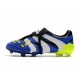 Scarpa adidas Predator Accelerator FG Blu Bianco Giallo