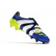 Scarpa adidas Predator Accelerator FG Blu Bianco Giallo
