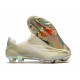 Scarpe adidas X Ghosted + FG Bianco Oro Metallico
