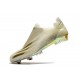 Scarpe adidas X Ghosted + FG Bianco Oro Metallico