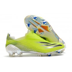 Scarpe adidas X Ghosted + FG Giallo Solare Nero Core