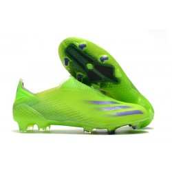 Scarpe adidas X Ghosted + FG Verde Viola