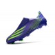 Scarpe adidas X Ghosted + FG Violet Vert 