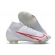 Nuovo Nike Mercurial Superfly 8 Elite FG Bianco Rosso