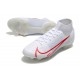 Nuovo Nike Mercurial Superfly 8 Elite FG Bianco Rosso