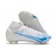 Nike Mercurial Superfly VIII Elite FG Uomo Bianco Azul