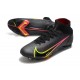 Nuovo Nike Mercurial Superfly 8 Elite FG Nero Cyber Off Noir