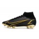 Nuovo Nike Mercurial Superfly 8 Elite FG Negro Oro