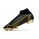 Nuovo Nike Mercurial Superfly 8 Elite FG Negro Oro