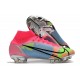 Nuovo Nike Mercurial Superfly 8 Elite FG Rosa Blu Verde