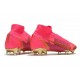 Nike Mercurial Superfly VIII Elite FG Uomo Rosa Oro Negro