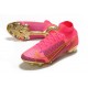 Nike Mercurial Superfly VIII Elite FG Uomo Rosa Oro Negro