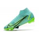 Nuovo Nike Mercurial Superfly 8 Elite FG Turchese Dinamico Lime Glow