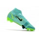 Nuovo Nike Mercurial Superfly 8 Elite FG Turchese Dinamico Lime Glow
