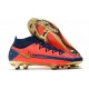 Scarpe Nike Phantom GT Elite DF FG Arancio Oro Blu