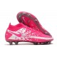 Scarpe Nike Phantom GT Elite DF FG Rosa Bianco