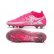 Scarpe Nike Phantom GT Elite DF FG Rosa Bianco