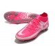 Scarpe Nike Phantom GT Elite DF FG Rosa Bianco