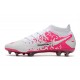 Scarpe Nike Phantom GT Elite DF FG Bianco Rosa
