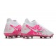 Scarpe Nike Phantom GT Elite DF FG Bianco Rosa