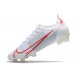 Nike Mercurial Vapor 14 Elite FG scarpa da calcio uomo Bianco Rosso